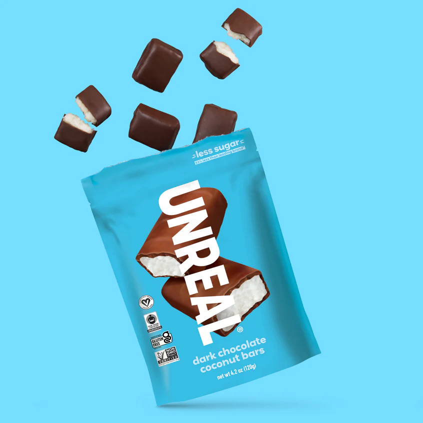 Dark chocolate coconut bars - value bags - Image 3
